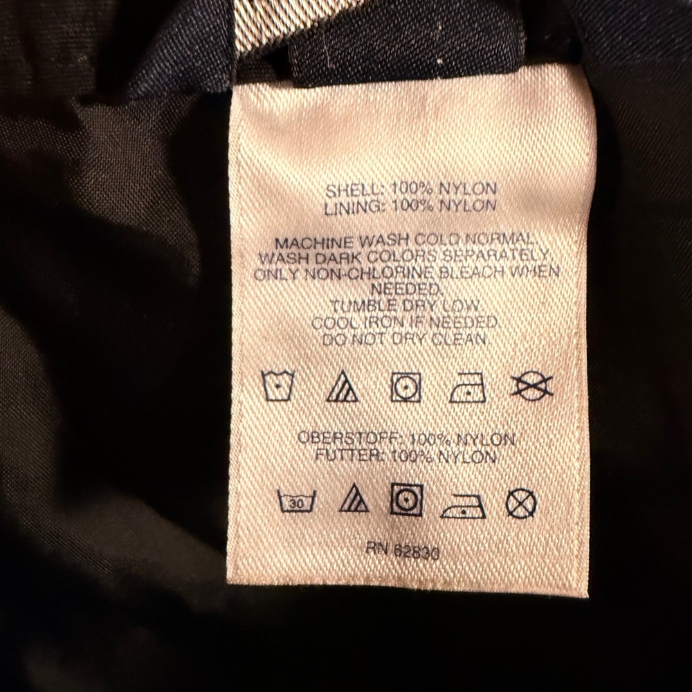 Lands End Mens XL/T Snow Rain Pants Black Nylon 40-42 Waist Outdoor Winter - Picture 6 of 9